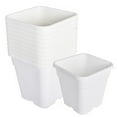 thumbnail image 1 of Plastic Planter Pots Flower Pot for Plants Vegetable Flowers with Drainage Hole, 1 of 7