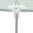 thumbnail image 1 of Plastic Plexiglass Connectors for Acrylic Sheets, Sneeze Guards & Airborne Droplet Stopper Panels 3/16" Thick, 3 Way Joiner, 50 Pack, 1 of 1