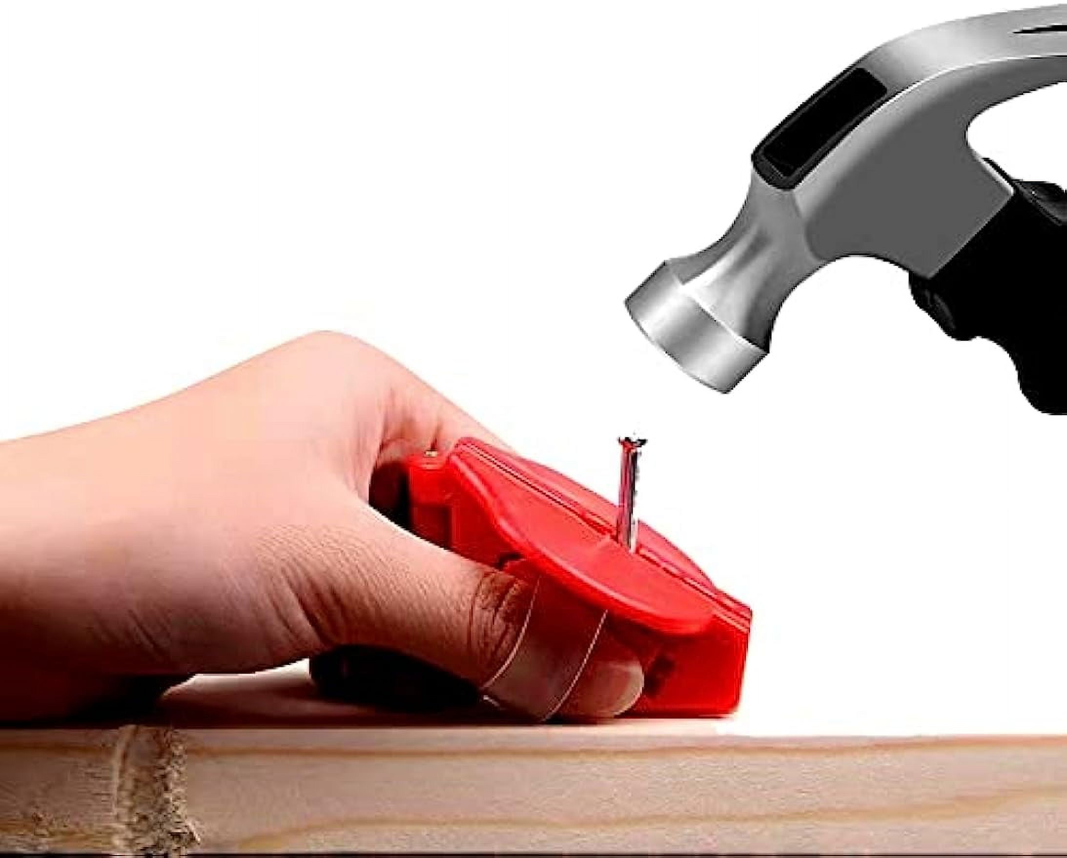 Plastic Pliers,Nail Holder for Hammering,Finger Protective Nail Guide