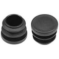 thumbnail image 1 of Plastic Plug End Caps, 16mm x 15mm Round Furniture Table Chair Legs 20Pcs, 1 of 5