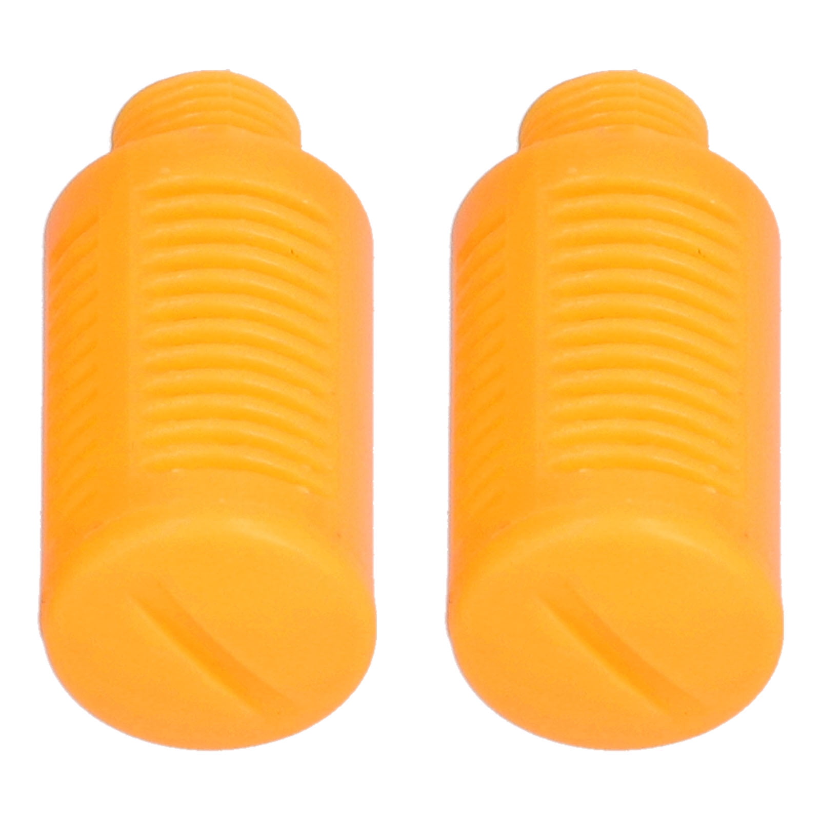 Plastic Pneumatic Muffler Pneumatic Air Line Control Exhaust Compressor Fitting 1.0MPa Orange