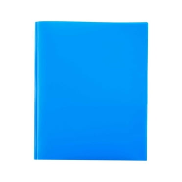 HANXIULIN Plastic Pocket Folders with Prongs with Fasteners, 1Pc Purple Poly Folder, Durable Pockets Folders with Brads, File Folders with Prongs for School, Home, and Office