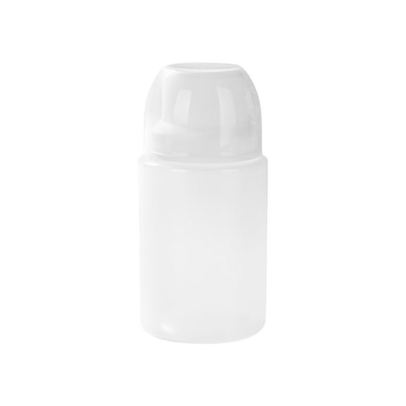 Plastic Pointed Spout Oil Bottle - Soy Vinegar Seasoning Dispenser with Fine Extrusion Port, Accurate Drip-Free Pouring, 5.5x5.5x11cm, 30g