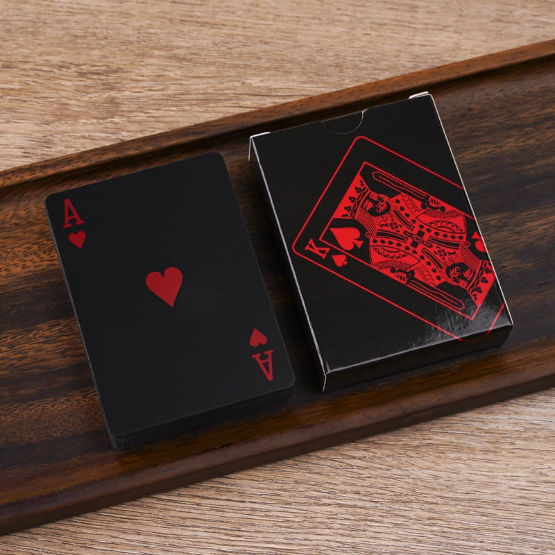 Plastic Poker Deck Professional Poker Deck Playing Cards Classic Carte Waterproof Game Card Cool Playing Cards Deck PKP01