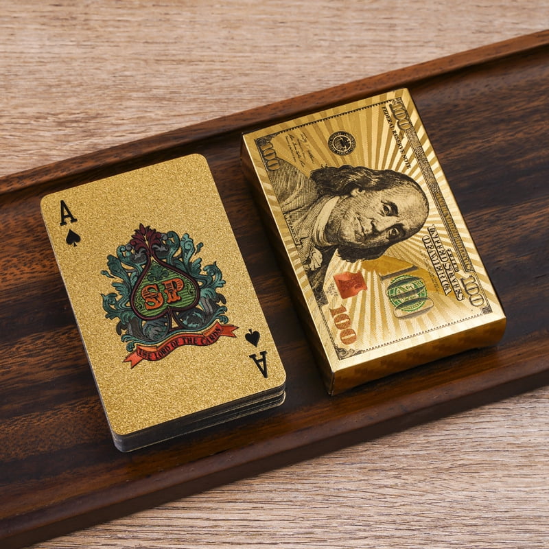 Plastic Poker Deck Professional Poker Deck Playing Cards Classic Carte Waterproof Game Card Cool Playing Cards Deck PKP01