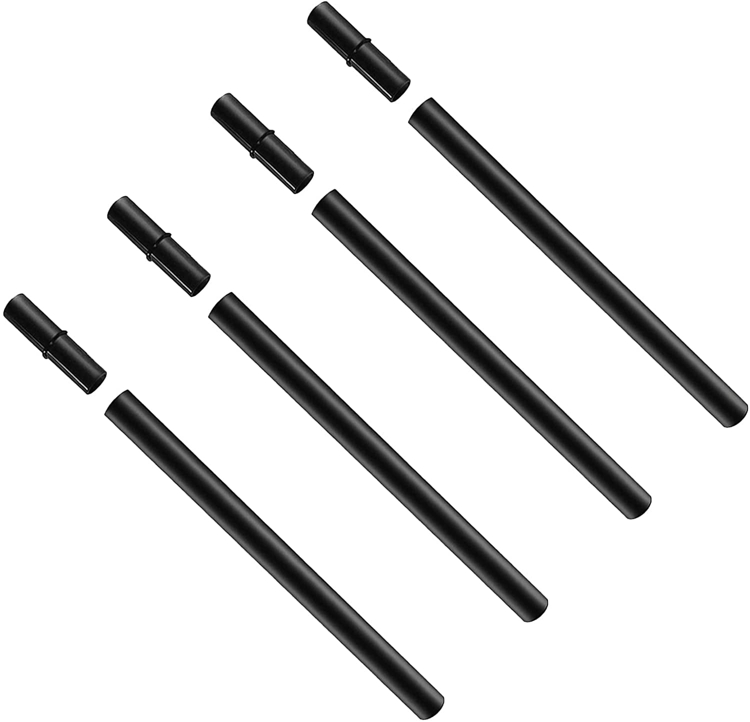 Flame Lamp Extension Kit - 6 Sets Of Stakes & Connectors To Make Solar Torch Lights Taller