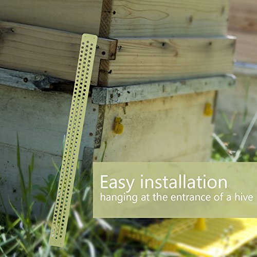 Plastic Pollen Collector Trap, Removable Ventilated Pollen Traps Collector Apiculture Accessory Tool, Beekeeping bee Pollen Trap for Beekeeper