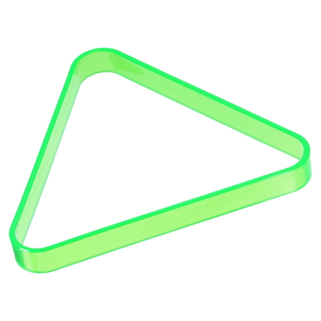 Plastic Pool Triangle Rack Billiard 8 Ball Racks Pool Table Accessory, Green