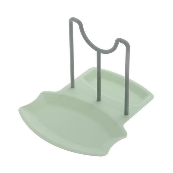 Plastic Pot Lid Organizer Rack Kitchen Storage Stand Space Saving Pan Lid Holder Cabinet Countertop Cookware Organization Shelf Durable Easy Clean Multi Size Kitchen Storage Accessory Tool