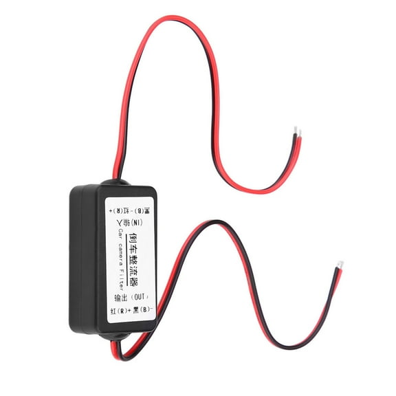 Plastic Power Rearview Camera Filter, Stable Filter Rectifier Rectifier, for Car