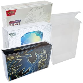 Plastic Protector Case for Pokemon 151, Phantasmal Flames Mega EX UPC Ultra Premium Collection Boxes UV & Scratch Resistant