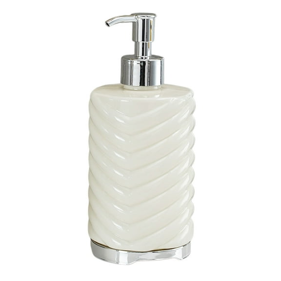 Plastic Pump Bottle Dispenser Refillable for Liquid Soap, 420Ml/6.81x2.87x2.87In, Hand Soap Bottle for Bathroom Kitchen Countertop