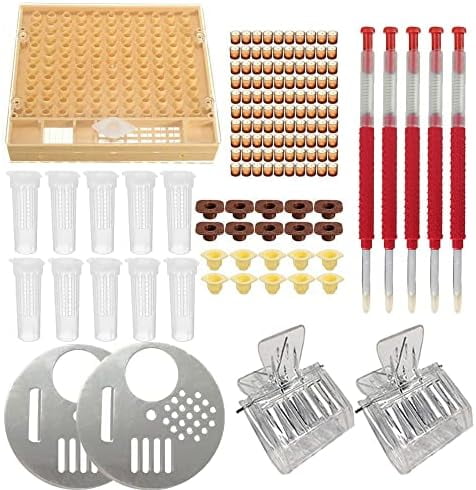 Plastic Queen Rearing System Beekeeping Bee Grafting Kit Royal Jelly ...