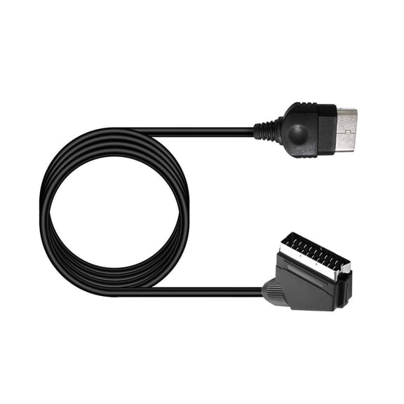 Plastic RGBs SCART TVs Cable For First Generation Systems 180cm Length