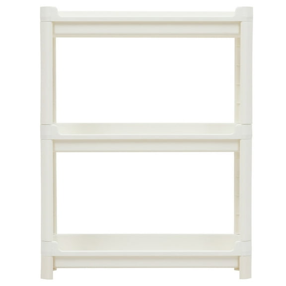 Plastic Rack, 1 Pc Multifunctional Storage Rack Plastic Bathroom Living Room Storage Shelf