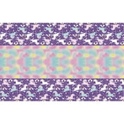 Plastic Rainbow Unicorn Party Tablecloth, 84 x 54in