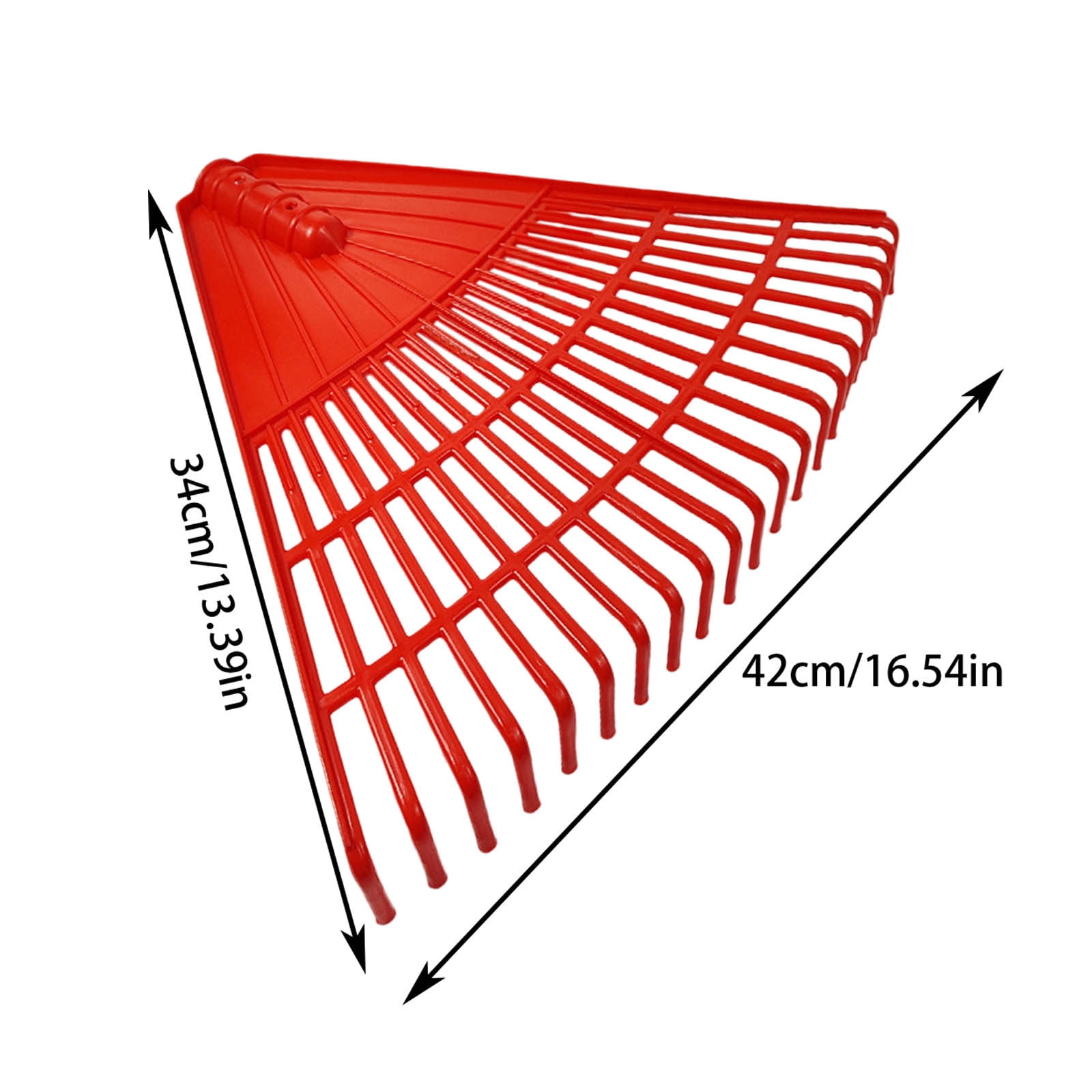 Sweeing Rake Horticultural Plastic 21 Tooth Rake Thickened And Cooked Rubber ...