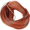 thumbnail image 1 of Plastic Rattan Wicker 230Ft(70m) Rattan Material Webbing Flat Solid Weaving Material Durable Plastic Wicker for DIY Furniture Knitting Repair(Sienna) DIY, 1 of 6