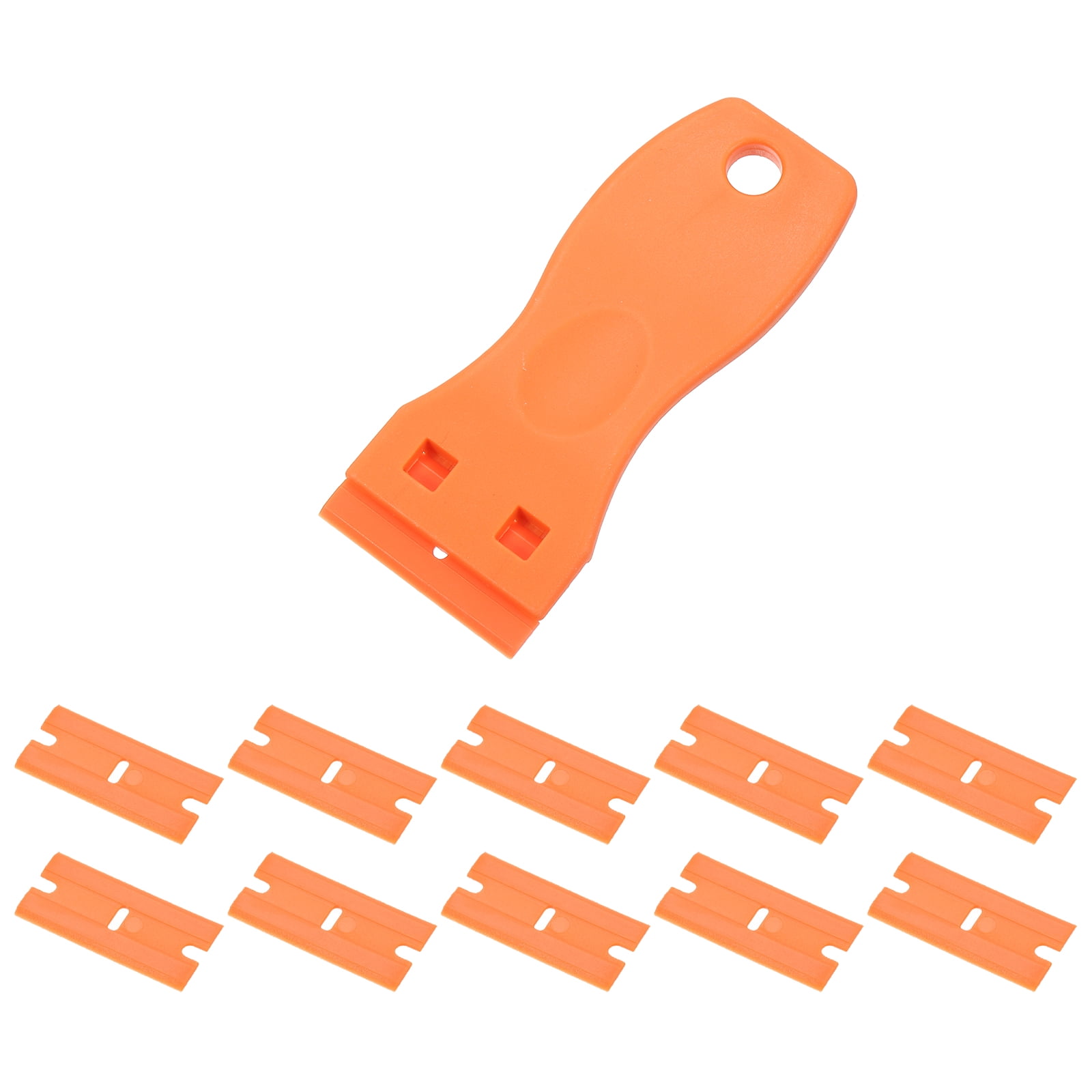 Plastic Razor Blade Scraper Remover Tool with 20pcs Plastic Razor