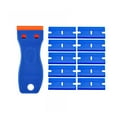 thumbnail image 1 of Plastic Razor Blade Scraper Tool Cleaning Scraper Remover for Car Window Labels Wrapping Installation Set Car Window Tint Tools (Scraper with 10pcs), 1 of 7