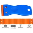 Plastic Razor Blade Scraper for Scraping Labels and Decal Stickers