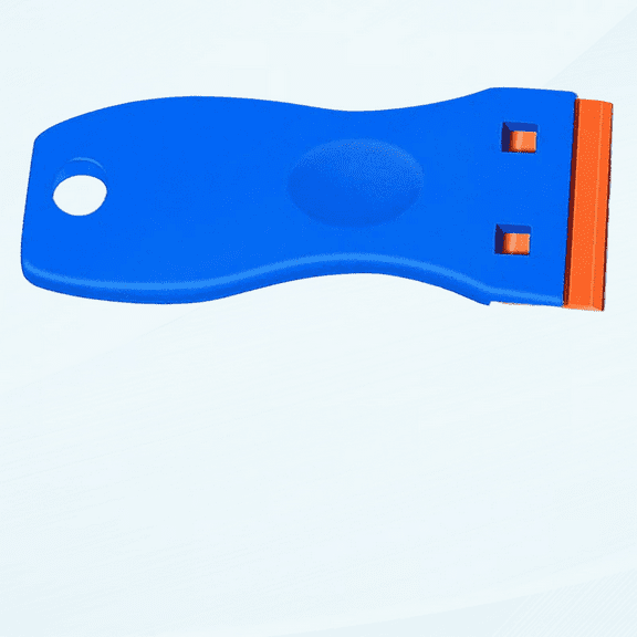 Plastic Razor Blade Scraper for Scraping Labels and Decal Stickers Glass, Windshield and Auto Window Film Vinyl Tool Applications (with 15 Blades)