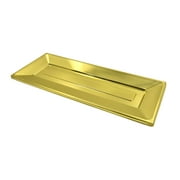 Plastic Rectangular Gold Serving Platter, 17.4"L x 6.5"H, Party Tableware, Way to Celebrate