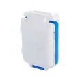 thumbnail image 1 of Plastic Rectangular Medication Dispenser Divider For Adjustable Dosing And Accurate Tablet And Capsule Dispensing Portable Health Organizer For Travel And Home Use, 1 of 6