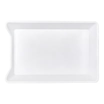 Clearance Under $ 3.69 Small Plastic Serving Tray 24.3x17.3x3.3cm ...