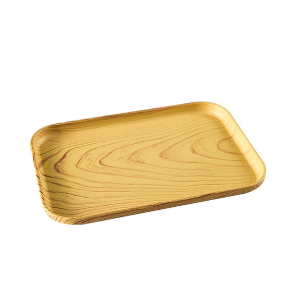 Plastic Rectangular Tray for Party, Restaurant Indoor or Outdoor Picnic Camping - style1