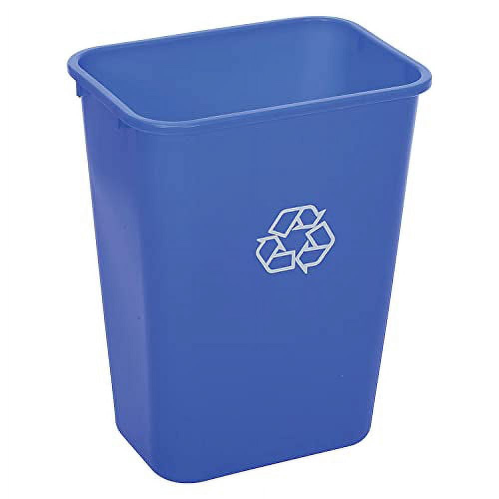 Plastic Recycling Wastebasket 41 1 4 Qt Blue Walmart plastic-recycling-wastebasket-41-1-4-qt-blue-walmart