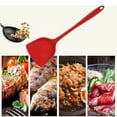 thumbnail image 1 of Plastic Red Silicone Kitchen Spatula Non-Stick Spatula High Temperature Resistants Easy To Clean Cooking Four Colors - Professional Grade, Heat Resistant Kitchen Utensil, 1 of 6