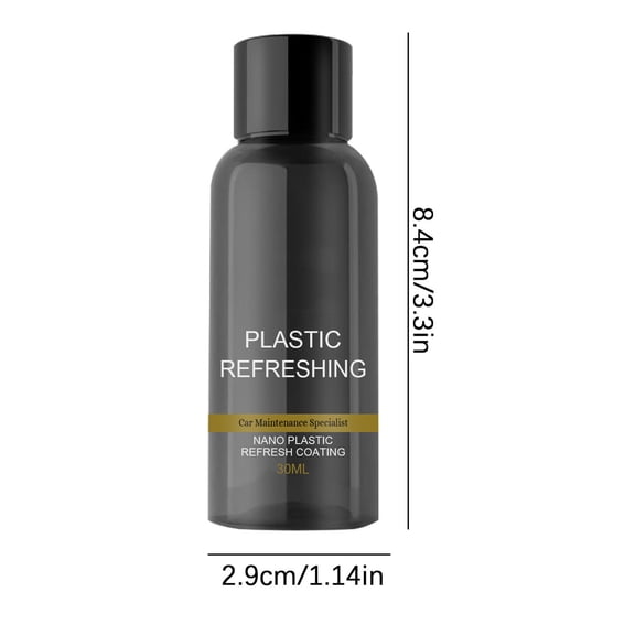 Plastic Refreshing Coating Car Plastic Retreading Agent Automotive Interior Cleaning Agent 30/50Ml