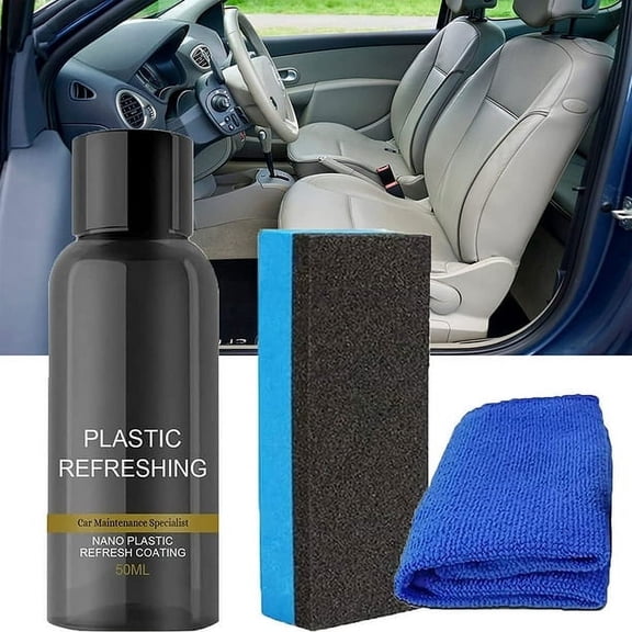 Plastic Refreshing Coating Car Plastic Revitalizing Coating Agent Plastic Parts Refurbish Agent for Car Automotive Interior Cleaning Agent