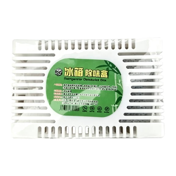 Plastic Refrigerator Deodorizer - Outperforms Baking Soda - Fridge and Freezer
