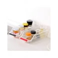 thumbnail image 1 of Plastic Refrigerator Drawer Organizer Freezer Storage Bins Kitchen Collecting Tray Container Random Color, 1 of 5