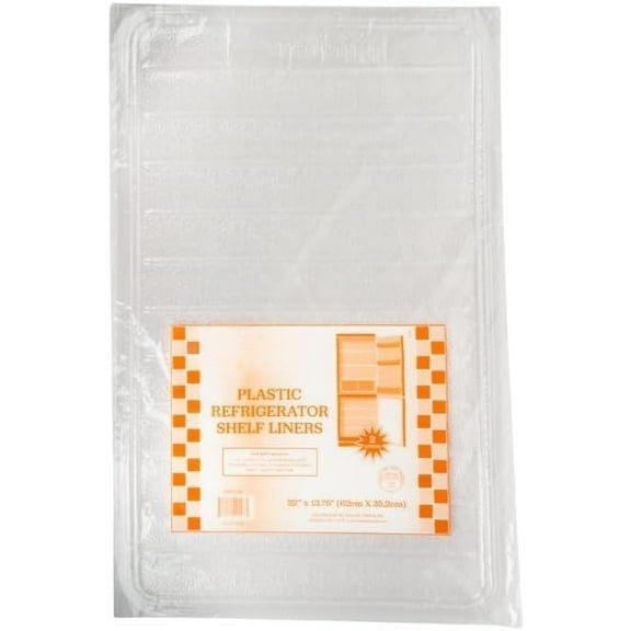 Plastic Refrigerator Shelf Liners – Clear, Flexible Plastic Sheets for Easy Shelf Protection, Customizable to Fit Any Size Shelf, Durable Easy-to-Cut Liners to Keep Your Fridge Clean (2)