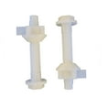 thumbnail image 1 of Plastic Replacement Bolts and Nuts for Top Mounts, White,PartNo C200Hex JonesSte, 1 of 1