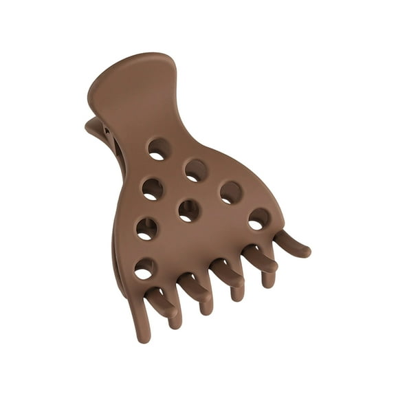 Plastic Resin Hair Claw Clip For Ponytail Styling Comfortable Daily Wear without Pressure Hair Root Lifting Hairpin