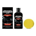 thumbnail image 1 of Plastic Restorer for Car with Foam Applicator, Black Trim Restorer, Bumpers and Rubber, Protects Against UV Rays, Long Lasting Shine, No Oily Residue, 1 of 8