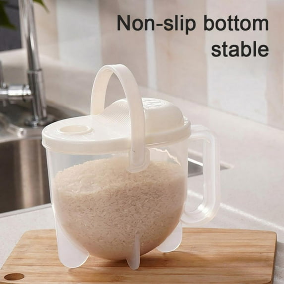 Plastic Rice Beans Peas Washing Filter Strainer Basket Sieve Drainer Kitchen Cleaning