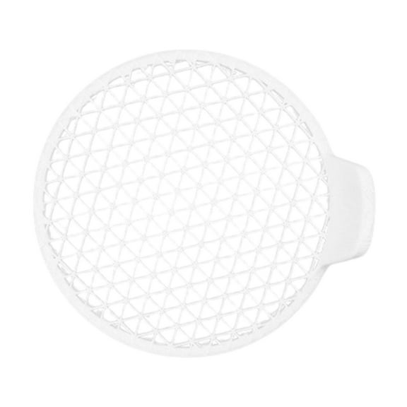 Plastic Rice Washing Sieve Strainer with Handle, Fine Mesh Kitchen Colander for Draining, Rinsing and Washing Grains, Vegetables, Fruits