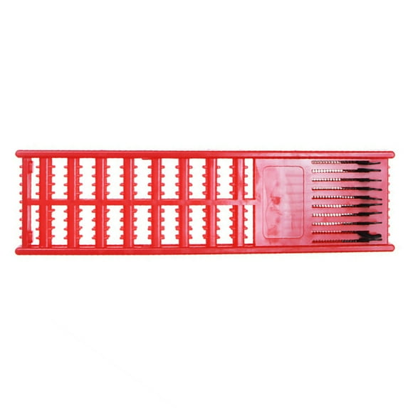 Plastic Rig Winding Board Large Capacity Solid Anti-deformation Snelled Rig Holder Fishing Accessory