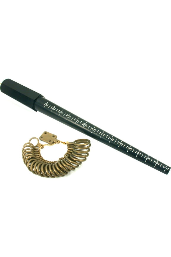 Plastic Ring Mandrel Stick Size 1-15 Finger Sizer Gauges 1-13 Set Combo Jewelry