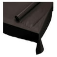 thumbnail image 1 of Plastic Roll Tablecover 40" x 100 ft - Black Party Tablecloth - Disposable Plastic Table Cover for Events, Crafts, Kitchen, Picnic, Reusable & Cuttable, 1 of 2
