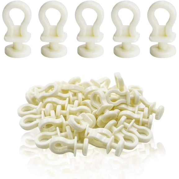 Plastic Rollerbolt Window Curtain Glider Track Carrier Slide Wheels Rollers