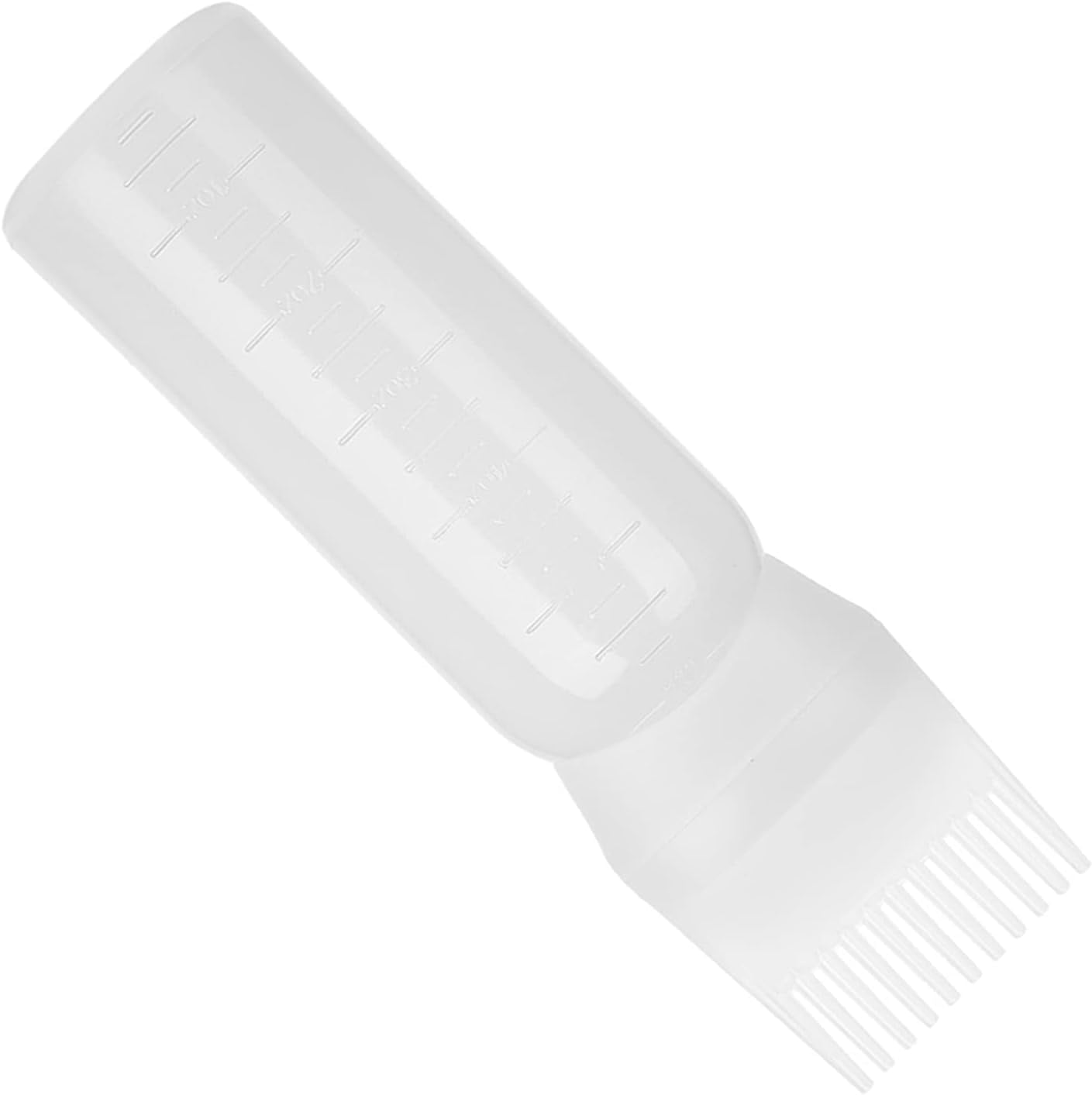 Plastic Root Comb Applicator Water Bottle Squeezy Hair Oil Silk for