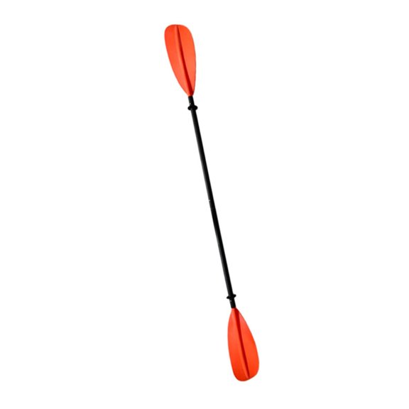 Plastic Rowing Oar for Quiet Water Use, Flatwater Gear with Dark Center Tube for Lake Days, Board Travel, and Dock Use