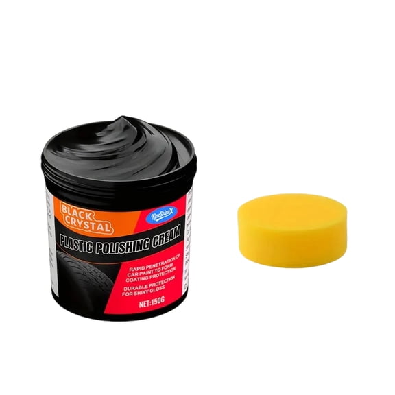 Plastic Rubber Repair Pastes Car Scratch Remover Tire Shines Polish Interior Renewal Cream Against Aging Formulas for Ve