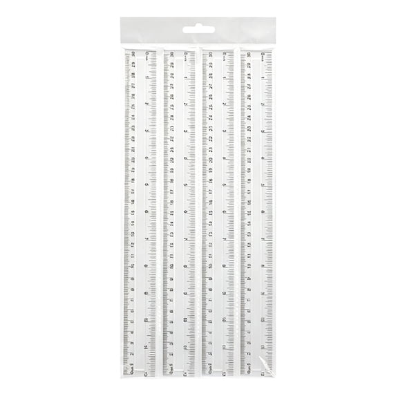 Plastic Ruler Classroom Essentials Ruler With Inches And Centimeters Teacher Must Haves Ruler 12 Inch Ruler Cute Measuring Drawing Tool